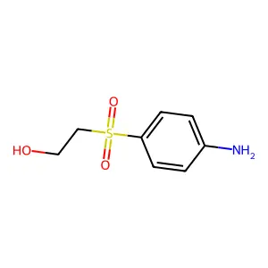 2-((P-Aminophenyl)sulfonyl)ethanol structure