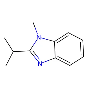 1-methyl-2-(propan-2-yl)-1H-1,3-benzodiazole structure
