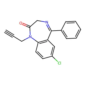 匹那西泮 structure