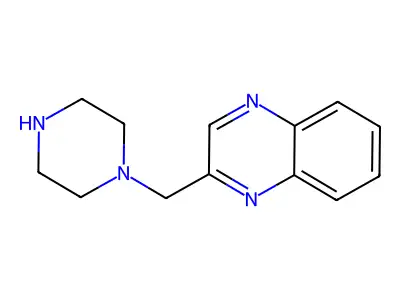 2-[(Piperazin-1-yl)methyl]quinoxaline structure