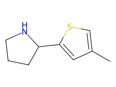 2-(4-Methylthiophen-2-yl)pyrrolidine structure