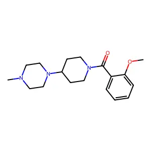 (2-Methoxyphenyl)-[4-(4-methylpiperazin-1-yl)piperidin-1-yl]methanone structure