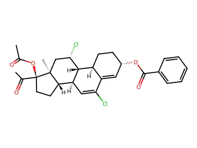 2-(2-Nitrophenyl)-1,3-diphenylimidazolidine structure