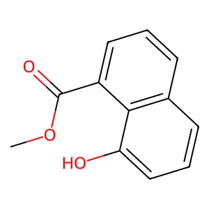 Methyl 8-hydroxy-1-naphthoate structure