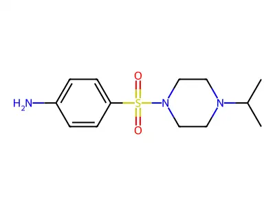 4-((4-Isopropylpiperazin-1-yl)sulfonyl)aniline structure