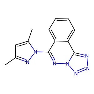 6-(3,5-Dimethylpyrazol-1-yl)tetrazolo[5,1-a]phthalazine structure