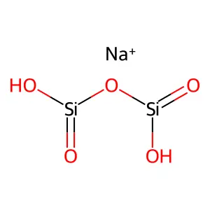 硅酸(H2-Si2-O5)钠盐 structure