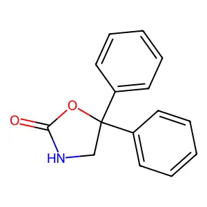 5,5-Diphenyl-1,3-oxazolidin-2-one structure