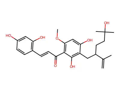 Kuraridinol structure