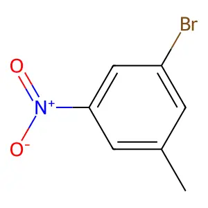 1-Bromo-3-methyl-5-nitrobenzene structure