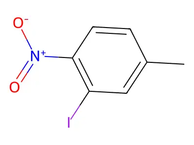 3-Iodo-4-nitrotoluene structure