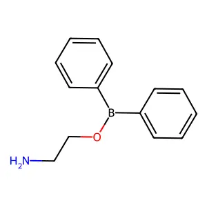 2-氨基乙氧基二苯基硼酸酯 structure
