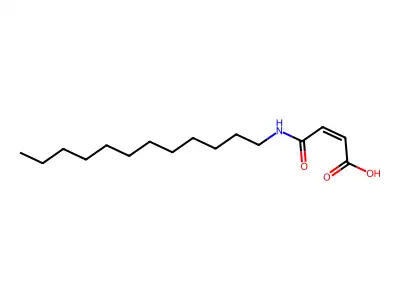 4-(Dodecylamino)-4-oxoisocrotonic acid structure