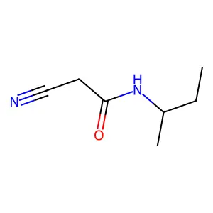 2-氰基-N-(1-甲基丙基)乙酰胺 structure