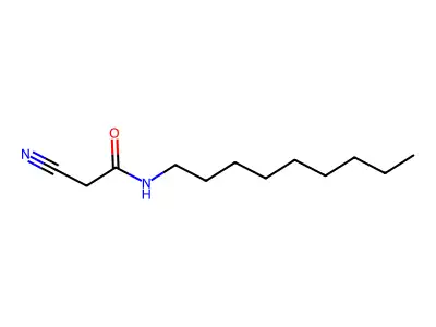 2-cyano-N-nonylacetamide structure