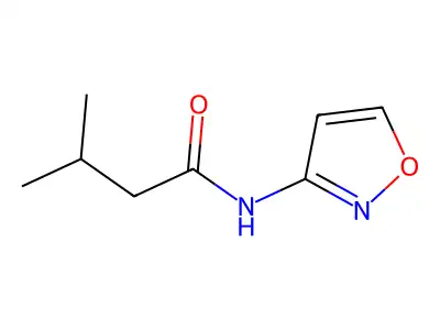 3-methyl-N-(1,2-oxazol-3-yl)butanamide structure