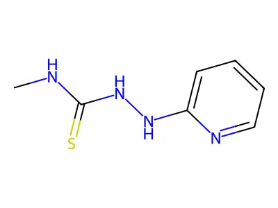 N-Methyl-2-(pyridin-2-yl)hydrazine-1-carbothioamide structure