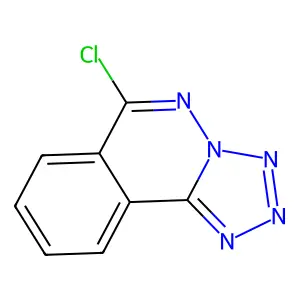 6-Chlorotetraazolo(5,1-a)phthalazine structure
