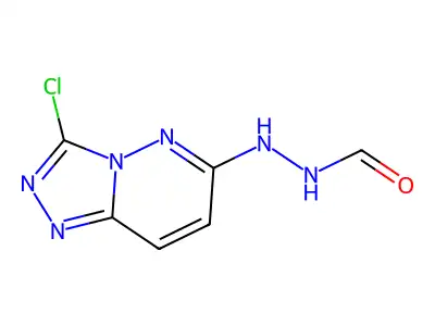 N'-(3-Chloro[1,2,4]triazolo[4,3-b]pyridazin-6-yl)formohydrazide structure