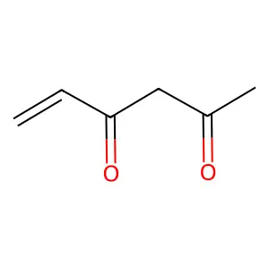 Hex-5-ene-2,4-dione structure