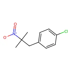 Nitrochlorphentermine structure
