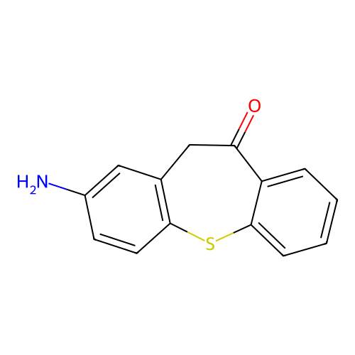 3-amino-5H-benzo[b][1]benzothiepin-6-one structure