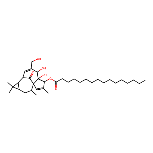 Ingenol 3-palmitate structure