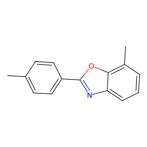 7-Methyl-2-(4-methylphenyl)-1,3-benzoxazole structure