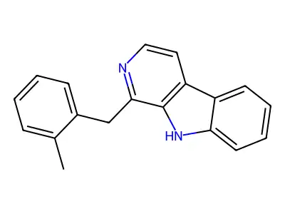 Yobyrine structure