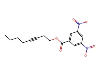 Oct-3-ynyl 3,5-dinitrobenzoate structure
