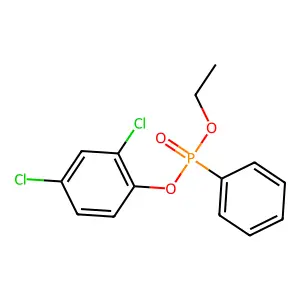 2,4-Dichlorophenyl ethyl phenylphosphonate structure
