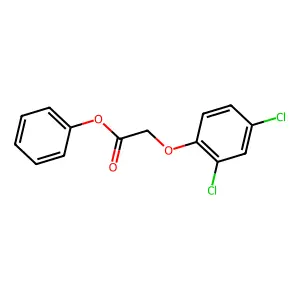 Phenyl (2,4-dichlorophenoxy)acetate structure