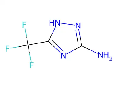 5-(trifluoromethyl)-4H-1,2,4-triazol-3-amine structure