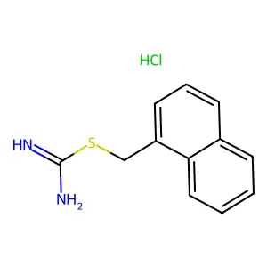 Naphthalen-1-ylmethylsulfanylmethanimidamide structure