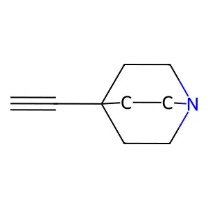 4-Ethynyl-1-azabicyclo[2.2.2]octane structure