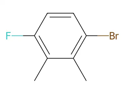 5-Bromo-2-fluoro-1,3-dimethylbenzene structure