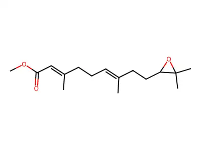 (+)-Juvenile hormone III structure