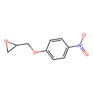 2-((4-Nitrophenoxy)methyl)oxirane structure