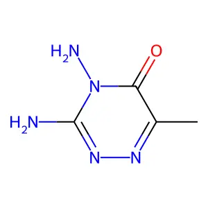 3,4-Diamino-6-methyl-4,5-dihydro-1,2,4-triazin-5-one structure