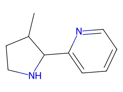 2-(3-Methyl-2-pyrrolidinyl)pyridine structure