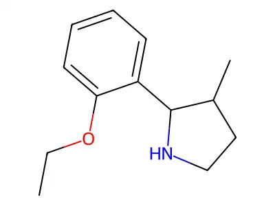 2-(2-Ethoxyphenyl)-3-methylpyrrolidine structure