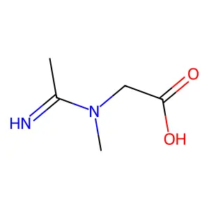 N-Ethanimidoyl-N-methylglycine structure