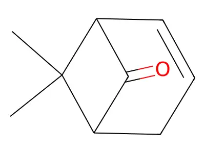Bicyclo(3.1.1)hept-2-en-6-one, 7,7-dimethyl- structure