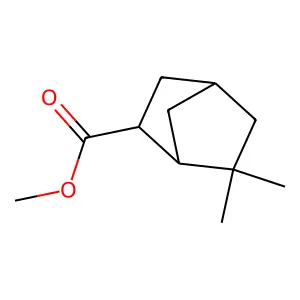Bicyclo[2.2.1]heptane-2-carboxylic acid, 3,3-dimethyl-, methyl ester structure