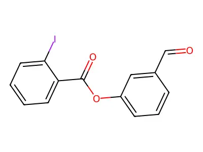 3-Formylphenyl 2-iodobenzoate structure