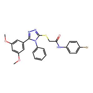 C24H21BrN4O3S structure