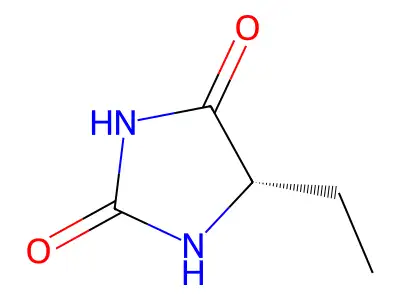 5-Ethylhydantoin structure