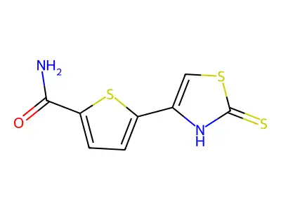 5-(2-Thioxo-2,3-dihydrothiazol-4-yl)thiophene-2-carboxamide structure