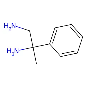 2-Phenylpropane-1,2-diamine structure