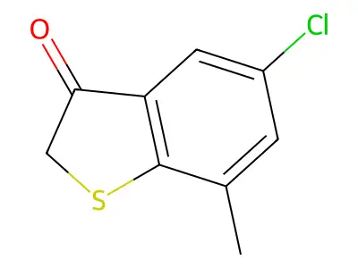 5-Chloro-7-methylbenzo[b]thiophen-3(2H)-one structure